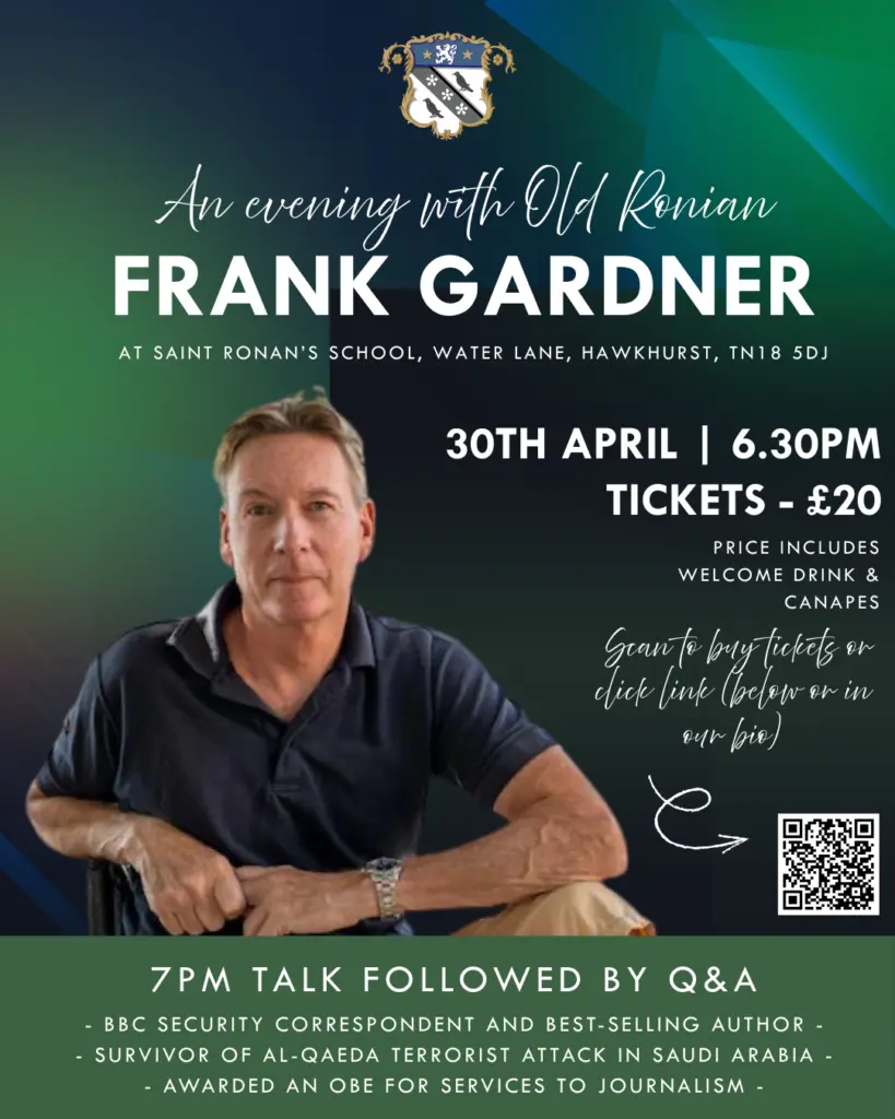 An evening with Frank Gardner