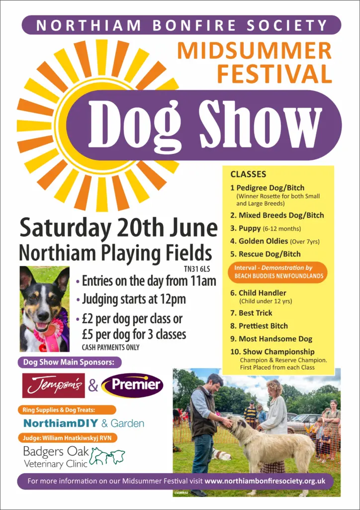 Northiam Midsummer Festival Dog Show
