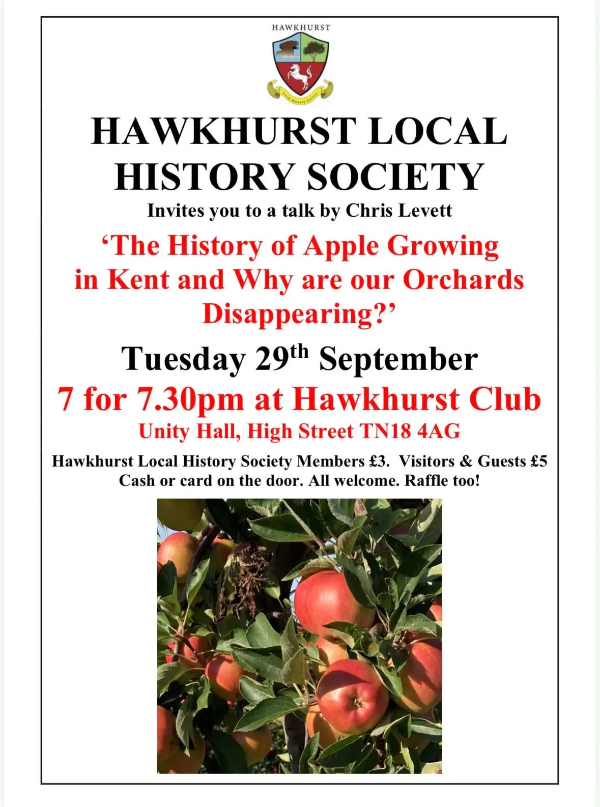 "The History of Apple Growing" with Chris Levett "The History of Apple Growing" with Chris Levett